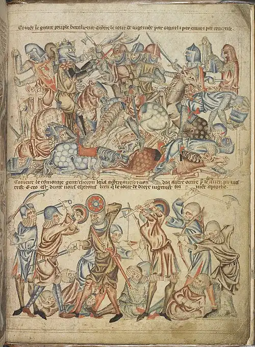 sketch of the Battle of Bannockburb