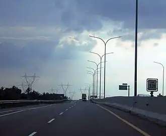 Pemalang-Batang Toll Road Westbound KM 331+000 (20230409).jpg