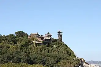 Penglai Pavilion in Penglai, Yantai.