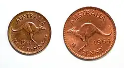 Halfpenny (Australian) and Penny (Australian)