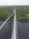 Bridge from top of west tower