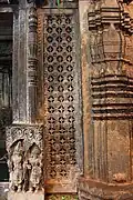 Perforated window art at Amrutesvara temple, Amruthapura