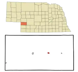 Location of Madrid, Nebraska