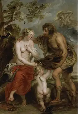 Peter Paul Rubens , Meleager and Atalanta , 1635–1637