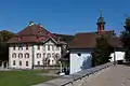 Pfaffnau, rectory and Chapel of St. Antonius