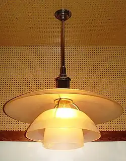 PH Lamp (1925) variation with frosted glass