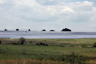 Photovoltaic power station near Gelemenovo