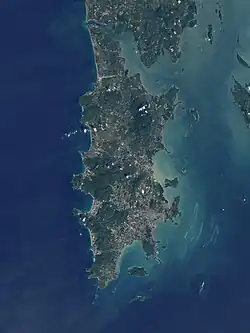 Satellite photo, Dec 2000
