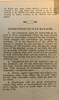 Pickwick Club Rules 1929