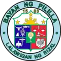 Official seal of Pililla