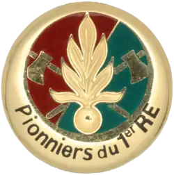 Pionniers of the 1st Foreign Regiment