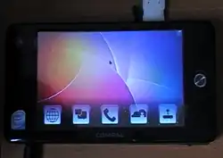 First technology preview of Plasma Mobile during the "Tokamak 4" developer sprint in February 2010