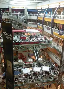 Interior of Plaza Singapura