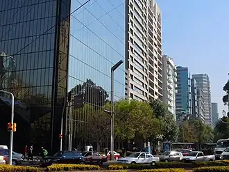 High rise buildings in Polanco