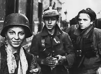 Image 4Polish Boy Scouts fighting in the Warsaw Uprising