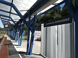Pontevedra-Universidad railway station