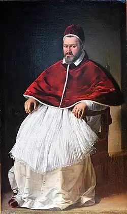 Caravaggio, Portrait of Pope Paul V