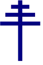 A papal cross