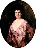 Portrait of Edith Wilson by Adolfo Müller-Ury, 1916