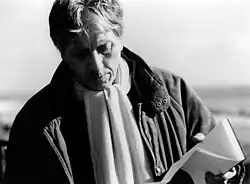 Nanni Cagnone in Genoa (2001), photograph by Pino Usicco