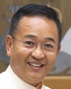 Prem Singh Tamang, Chief Minister of Sikkim.jpg