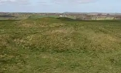 Ashen Hill barrow cemetery: a group of eight round barrows 500 m southeast of Harptree Lodge