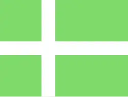 Proposed flag of Greenland by Sven Tito Achen (1984)