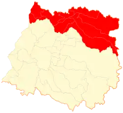 Location in the Maule Region