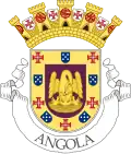A proposal for a coat of arms for the colony of Angola, at the request of the General Agency of the Colonies, for the Portuguese Institute of Heraldry and prepared by Afonso Dornelas in June 1932.