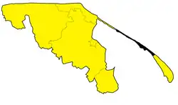 Location within Puck County