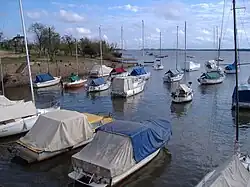 Sailboats at the port