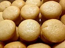 Puto mamón, made with wheat flour instead of rice flour