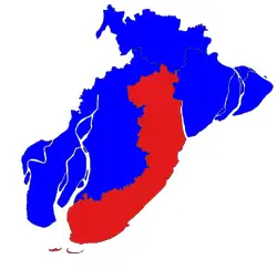 Location in Pyapon district