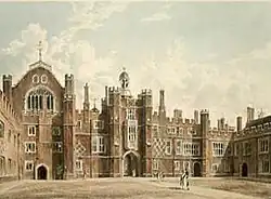The quadrangle at Hampton Court