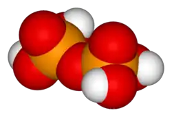 3D model of pyrophosphoric acid
