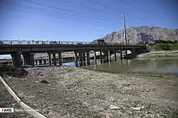 River of Qarasu in 2020