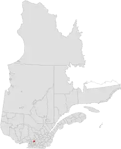 Location of L'Assomption