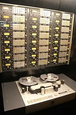 Studer A80 at Mountain Studios used by the rock band Queen