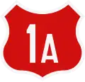 National Road 1A shield}}