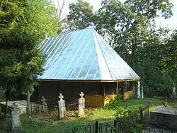 Wooden church in Bobu-Bobaia