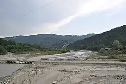 The Zăbala River in Paltin