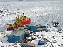 RV Laurence M. Gould at Palmer Station