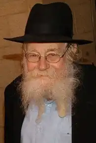 Rabbi Adin Even-Israel Steinsaltz, a renowned rabbinic scholar, philosopher, and author. He is best known for his monumental translation and commentary on the Talmud.