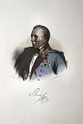 Josef Václav Radetzky von Radetz (1766–1858), Austrian field marshal and viceroy of Lombardy–Venetia, called the "Saviour of the House of Habsburg" during the revolution year of 1848 in Italy