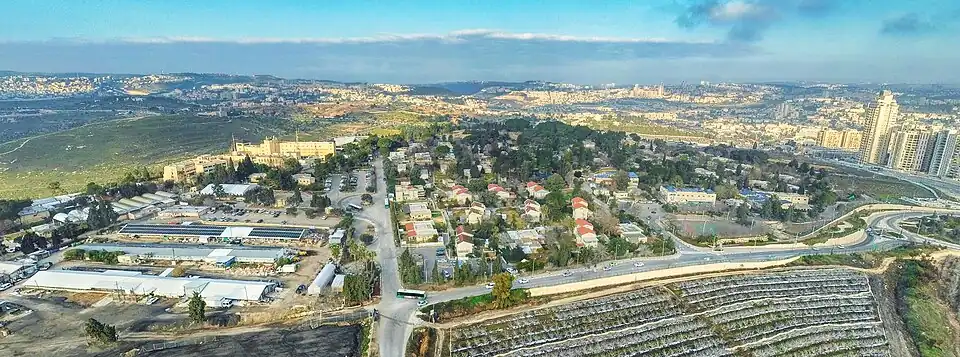 Ramat Rachel panorama