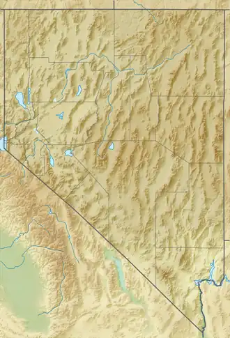 Antelope Range is located in Nevada
