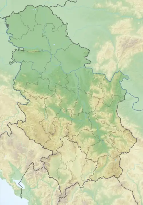 Deliblato Sands is located in Serbia