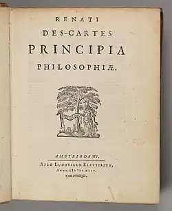 Principia philosophiae, 1644