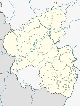 Worms is located in Rhineland-Palatinate