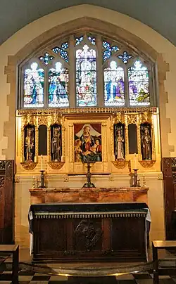 The recently restored Lady Chapel, restored in the 21st century
